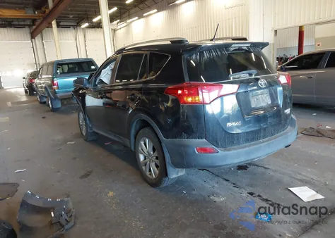 2013 Toyota Rav4 Limited from USA, damaged, VIN 2T3DFREV6DW061167